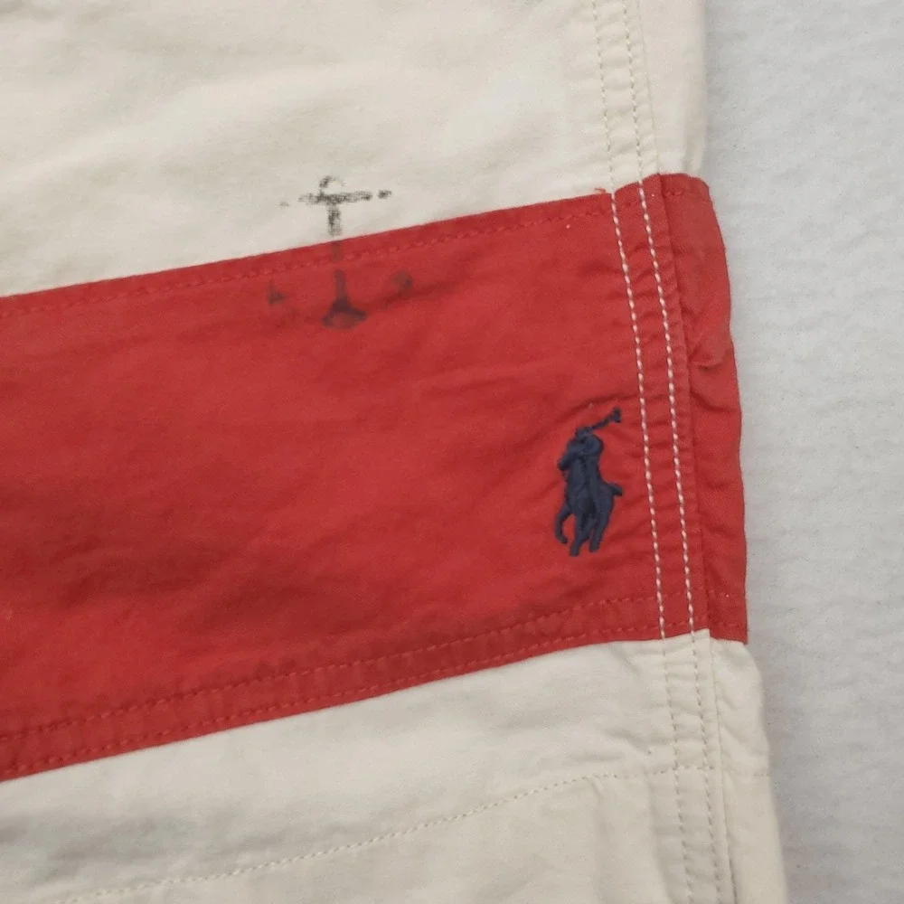 Polo Ralph Lauren Shorts Mens‎ XL American Flag Stars Stripes USA Patriotic
